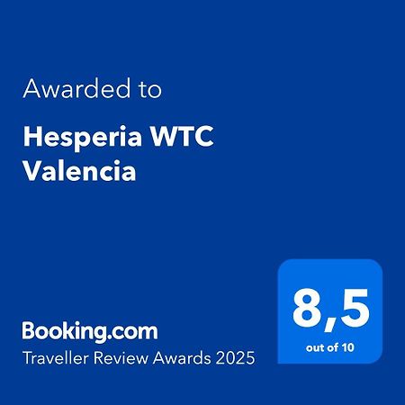 Hesperia Wtc Valencia Hotel Exterior photo